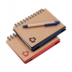 RCGGM-085 ECO FRIENDLY NOTE BOOK WITH PEN