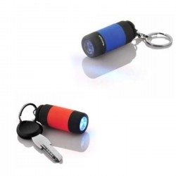 RCGGM-104 RUBBERISED TORCH KEY CHAIN