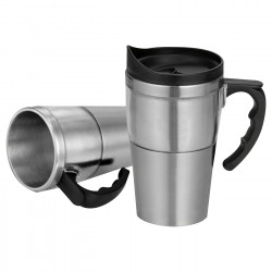 RCG GM-212 DUAL TRANSPARENT STEEL MUG