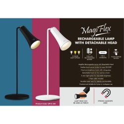 MAGI FLEX Rechargeable Lamp With Detachable Head