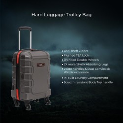 Hard Luggage Trolley Bag